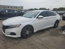 Honda salvage cars for sale: 2021 Honda Accord Touring Hybrid