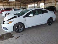 Honda salvage cars for sale: 2015 Honda Civic EX