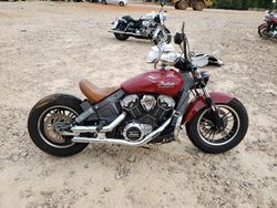 Salvage motorcycles for sale at China Grove, NC auction: 2016 Indian Motorcycle Co. Scout ABS