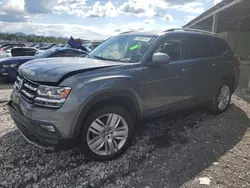 Volkswagen salvage cars for sale: 2019 Volkswagen Atlas SE