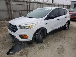 Salvage cars for sale at Los Angeles, CA auction: 2017 Ford Escape S