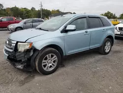 Salvage cars for sale at York Haven, PA auction: 2008 Ford Edge SEL