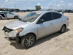 Salvage cars for sale at Riverview, FL auction: 2019 Nissan Versa S