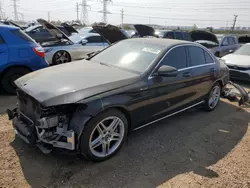 Mercedes-Benz salvage cars for sale: 2015 Mercedes-Benz C300