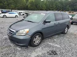 Honda Odyssey ex Vehiculos salvage en venta: 2006 Honda Odyssey EX