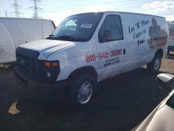 Salvage cars for sale from Copart Elgin, IL: 2008 Ford Econoline E250 Van