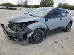 Salvage cars for sale at San Antonio, TX auction: 2018 Toyota C-HR XLE