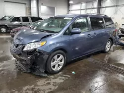 Toyota salvage cars for sale: 2015 Toyota Sienna LE