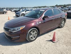 KIA Optima salvage cars for sale: 2016 KIA Optima LX