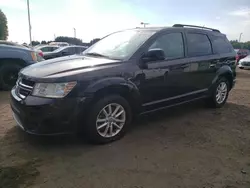 Salvage cars for sale at East Granby, CT auction: 2015 Dodge Journey SXT