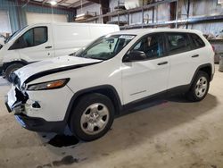 Jeep salvage cars for sale: 2015 Jeep Cherokee Sport