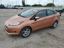 Ford salvage cars for sale: 2017 Ford Fiesta SE