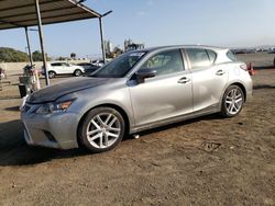 Salvage cars for sale at San Diego, CA auction: 2017 Lexus CT 200