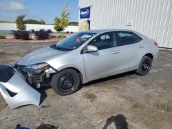 Salvage cars for sale at Mcfarland, WI auction: 2017 Toyota Corolla L