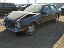 Salvage cars for sale at Elgin, IL auction: 2002 Mercedes-Benz E 430