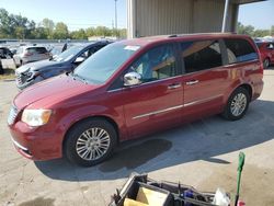 Chrysler Vehiculos salvage en venta: 2012 Chrysler Town & Country Limited