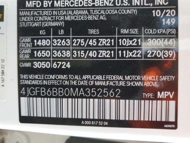 2021 Mercedes-Benz GLE AMG 53 4matic