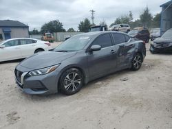 Salvage cars for sale at Midway, FL auction: 2021 Nissan Sentra SV