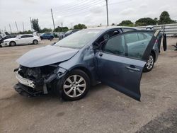 Carros salvage sin ofertas aún a la venta en subasta: 2020 Toyota Corolla LE