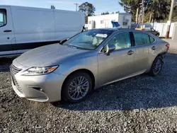 Salvage cars for sale at Graham, WA auction: 2018 Lexus ES 350