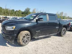 Salvage cars for sale at Leroy, NY auction: 2019 Dodge 1500 Laramie