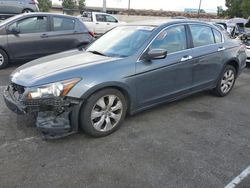 Salvage cars for sale at Rancho Cucamonga, CA auction: 2008 Honda Accord EXL