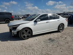 Honda salvage cars for sale: 2017 Honda Accord Sport