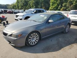 Salvage cars for sale at Glassboro, NJ auction: 2004 BMW 645 CI Automatic