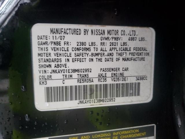 2008 Infiniti M35 Base