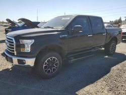 Salvage cars for sale at Eugene, OR auction: 2016 Ford F150 Supercrew