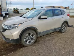 Salvage cars for sale from Copart Bismarck, ND: 2017 Honda CR-V EXL