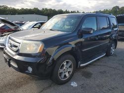 Salvage cars for sale at Exeter, RI auction: 2009 Honda Pilot Touring