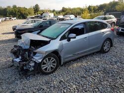 Salvage cars for sale at Candia, NH auction: 2015 Subaru Impreza Premium