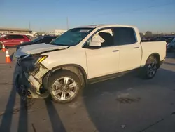 2018 Honda Ridgeline RTL en venta en Grand Prairie, TX