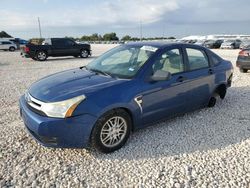 Salvage cars for sale at Taylor, TX auction: 2008 Ford Focus SE