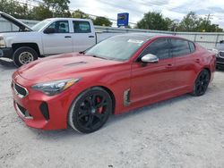 KIA Stinger salvage cars for sale: 2018 KIA Stinger GT2