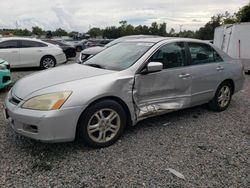 Honda salvage cars for sale: 2007 Honda Accord SE