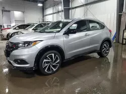 Salvage cars for sale at Ham Lake, MN auction: 2019 Honda HR-V Sport