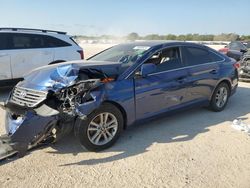 Salvage cars for sale at San Antonio, TX auction: 2015 Hyundai Sonata SE