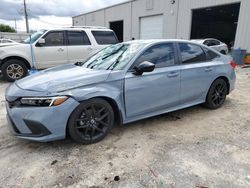 Salvage cars for sale at Jacksonville, FL auction: 2024 Honda Civic Sport