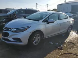 Chevrolet Cruze lt salvage cars for sale: 2017 Chevrolet Cruze LT