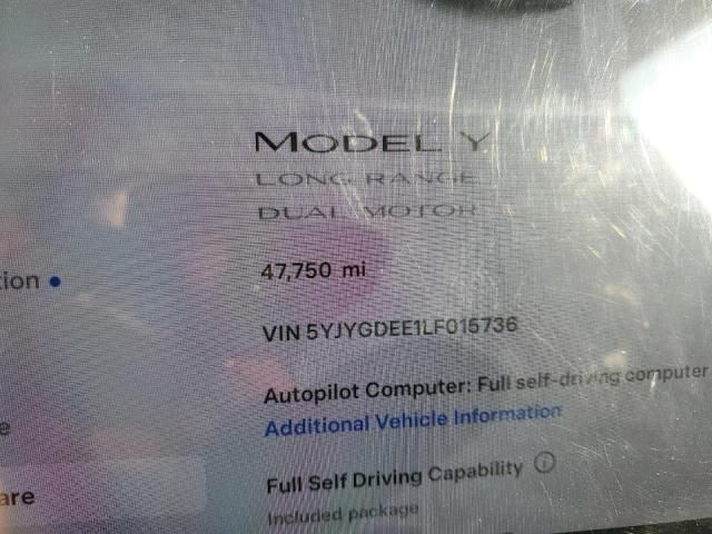 2020 Tesla Model Y