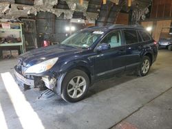 Salvage cars for sale at Albany, NY auction: 2014 Subaru Outback 2.5I Premium