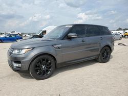 Salvage cars for sale at Houston, TX auction: 2016 Land Rover Range Rover Sport HSE