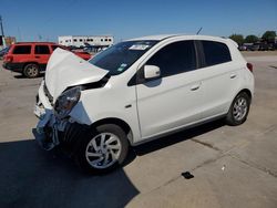 Mitsubishi salvage cars for sale: 2019 Mitsubishi Mirage SE