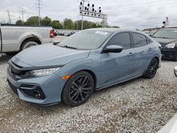 Salvage cars for sale at Columbus, OH auction: 2021 Honda Civic Sport Touring