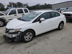 Honda salvage cars for sale: 2013 Honda Civic LX