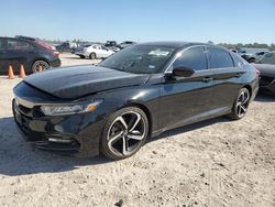 Salvage cars for sale at Houston, TX auction: 2020 Honda Accord Sport