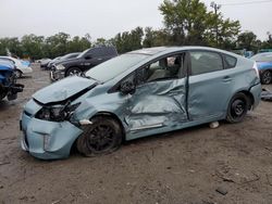 Salvage cars for sale at auction: 2013 Toyota Prius