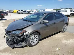 Salvage cars for sale at Houston, TX auction: 2018 Toyota Corolla L